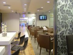 First and Galleries Club Lounge closed for renovations.
