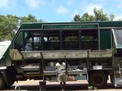 One of Drifters Adventure Tours’ custom-made trucks.