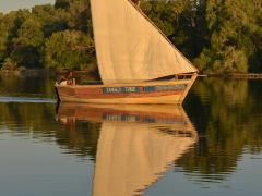 Guests can experience one of the most ancient forms of sailing, on a craft made entirely from natural materials.