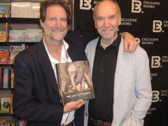 Authors Colin Bell and Don Pinnock at the launch of The Last Elephants.