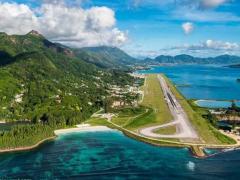 The new terminal also has a spa, two restaurants and five shops