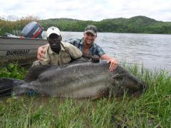 A large Nile Perch. Picture credit: Navigate Africa Safaris