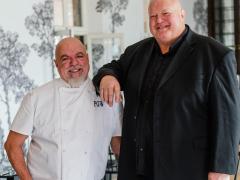 Chef Pete Goffe-Wood and Kobus Wiese 