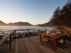 The view from the suites at Tintswalo Atlantic