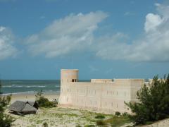 Castle at Shela Beach on Lamu Island. 
