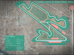 Zambezi track site layout.