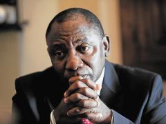 President Cyril Ramaphosa. 