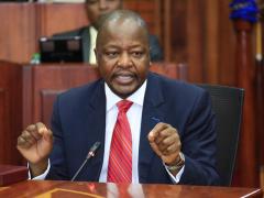 Kenya’s Health Cabinet Secretary, Mutahi Kagwe