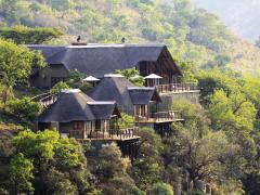 Esiweni Lodge in the Nambiti Reserve. 