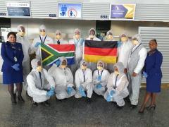 The SAA Crew who flew the repatriation flights
