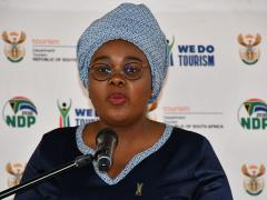 Minister of Tourism, Mmamoloko Kubayi-Ngubane.
