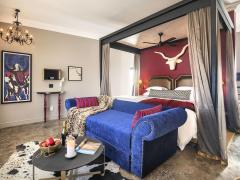 One of the rooms in Etosha King Nehale Lodge