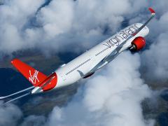 The new A350-1000 aircraft.