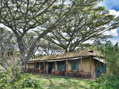 Lemala Ngorongoro tented camp where recently flooring made of 100% recycled plastic was installed.