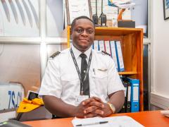 Director of Flight Operations for Proflight Zambia, Josias Walubita.